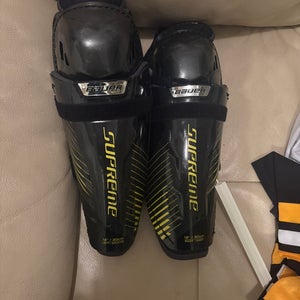 Senior Bauer Supreme 150 12" Shin Pads (Used)