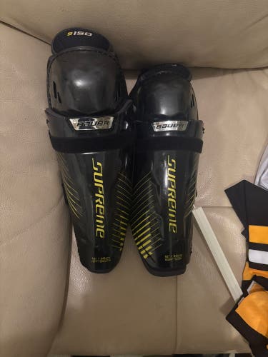 Senior Bauer Supreme 150 12" Shin Pads (Used)