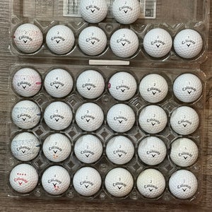 32 Callaway Supersoft Golf Balls - 5A MINT CONDITION ONLY