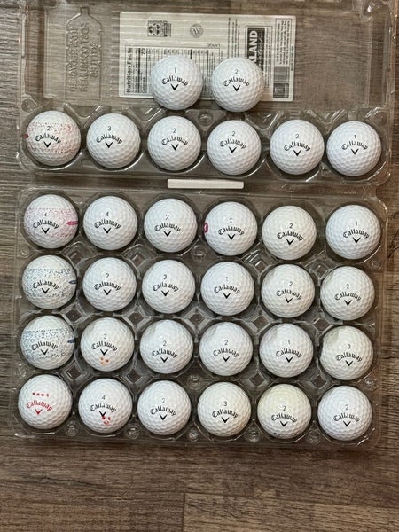 32 Callaway Supersoft Golf Balls - 5A MINT CONDITION ONLY