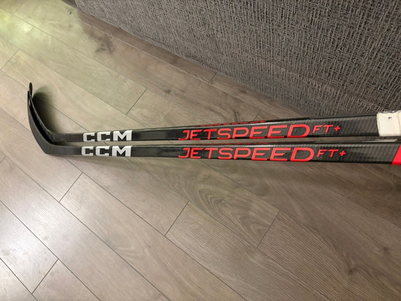 2 pack CCM JetSpeed FT+ Hockey Stick P29 65 Flex Pro Stock