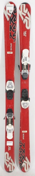 K2 Apache JSL Kids Skis with Bindings - 136 cm Used