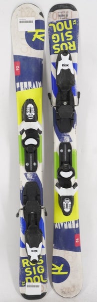 Rossignol Terrain Kids Skis with Bindings - 92 cm Used