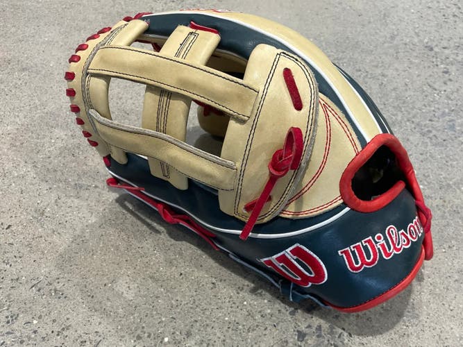 Brown Wilson A2K LH Outfield Baseball Glove | Size 12.75" Adult