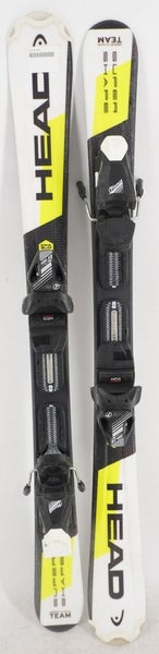 Head SuperShape Team Era 2.0 Junior Skis with Bindings - 107 cm Used