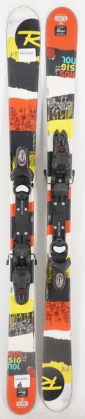 Rossignol Sprayer Pro Twin Tip Kids Skis with Bindings - 125 cm Used