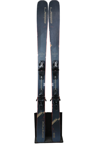 USED 2023 Elan Ripstick 88 Skis 164cm w/ Elan ELX 11 Bindings