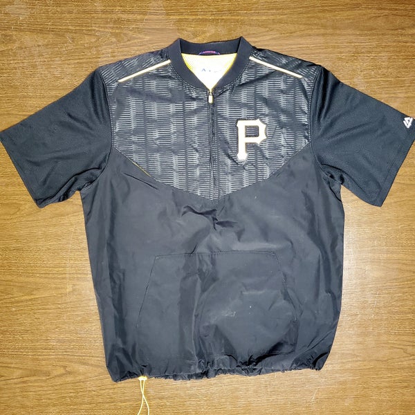 Majestic Authentic MLB Collection Half-Zip Training Jacket (Pittsburgh Pirates)