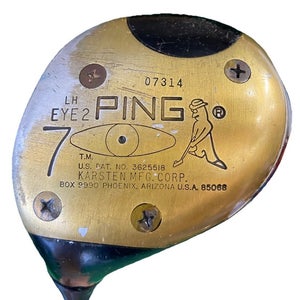 Ping Eye2 LH 7 Wood Red Dot Men's Left-Handed ZZ Lite Stiff Steel 40.5" New Grip