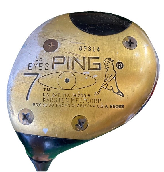 Ping Eye2 LH 7 Wood Red Dot Men's Left-Handed ZZ Lite Stiff Steel 40.5" New Grip