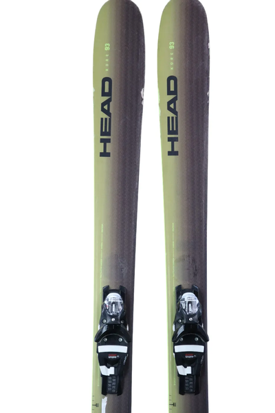 USED 2023 Head Kore 93 Skis 177cm w/ Look NX 12 Bindings