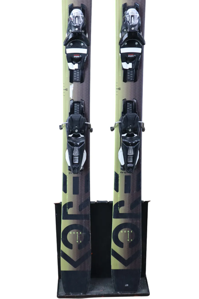 USED 2023 Head Kore 93 Skis 177cm w/ Look NX 12 Bindings