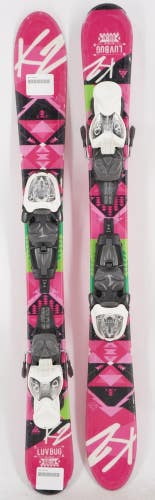 K2 Luv Bug Kids Skis with Bindings - 88 cm Used