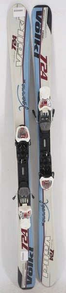 Volkl V-gamma Jr. 724 Junior Skis with Bindings - 140 cm Used