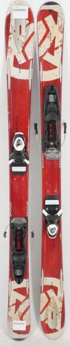 K2 Apache Jr. Adult Skis with Bindings - 124 cm Used