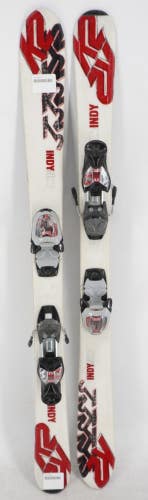 K2 Indy Kids Skis with Bindings - 112 cm Used