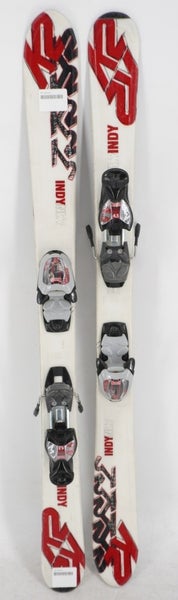 K2 Indy Kids Skis with Bindings - 112 cm Used