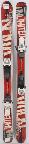 Volkl Unlimited Jr. Skis with Bindings - 130 cm Used