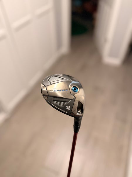 Men's 2024 Callaway Paradym Ai Smoke Triple Diamond T Right Handed Fairway Wood Stiff Flex 3 Wood