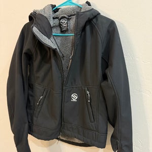 Loki Black Kids Unisex Size 10/12 Jacket (Used)