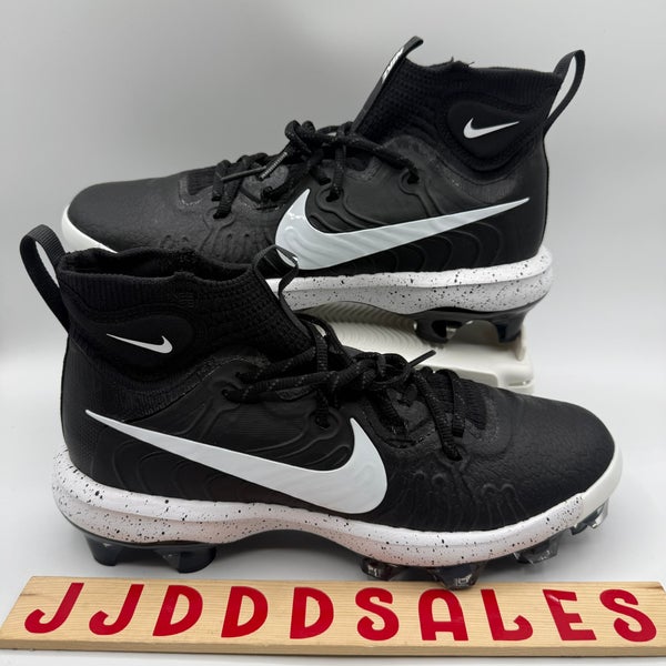 Nike Alpha Huarache NXT MCS Black White Baseball Cleats DJ6519-002 Men’s Sz 9
New Without Box