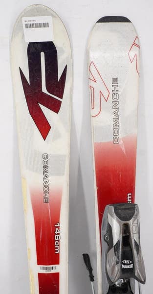K2 Comanche Adult Skis with Bindings - 146 cm Used | SidelineSwap