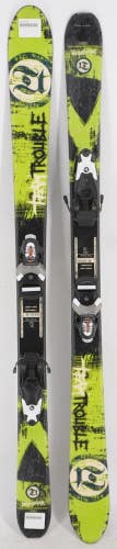 Dynastar Team Trouble Kids Skis with Bindings - 128 cm Used