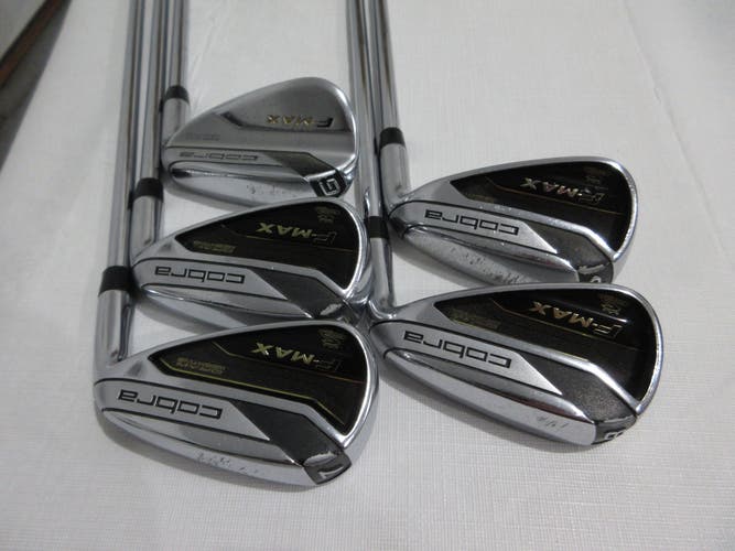 Cobra F-Max Draw Iron Set - 7-PW, GW - Regular Flex Steel