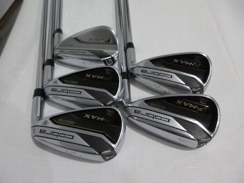 Cobra F-Max Draw Iron Set - 7-PW, GW - Regular Flex Steel