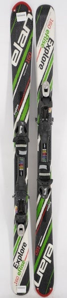 Elan Explore eRise Adult Skis with Bindings - 160 cm Used