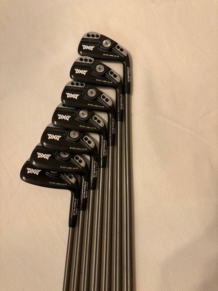 Men's PXG 0311 P GEN5 Xtreme Dark Right Handed Iron Set Stiff Flex 8 Pieces Graphite Shaft (Used)