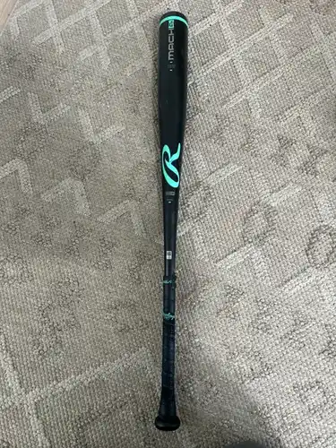 Lightly Used 2025 Rawlings 33” Mach AI Alloy BBCOR Certified Bat (-3) Alloy 30 oz