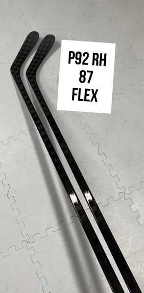 Senior(2x)Right P92 87 Flex ProBlackStock™ Unbranded Blackouts Pro Stock Nexus Hockey Sticks