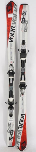 Volkl RTM 7.4 Adult Skis with Bindings - 163 cm Used