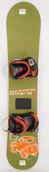 Atomic Discharger Snowboard 138 cm w/ Bindings (Fits US Size 5.0 - 8.0) Used
