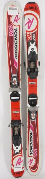 Rossignol Edge Jr. Kids Skis with Bindings - 100 cm Used