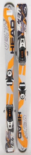 Head V3.70 Adult Skis with Bindings - 140 cm Used