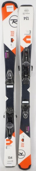 Rossignol Experience E-RTL Adult Skis with Bindings - 134 cm Used
