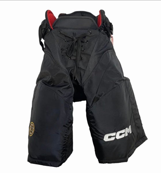 BLACK CCM HP45 BOSTON BRUINS PANTS NEW SIZE LARGE
