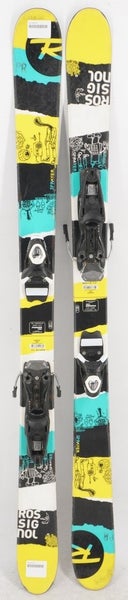 Rossignol Sprayer Twin Tip Adult Skis with Bindings - 138 cm Used