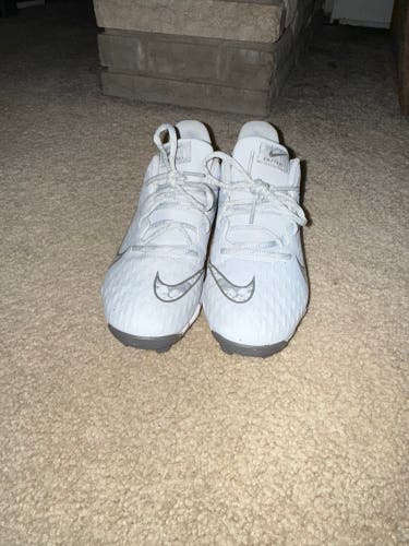 Gray Women's Size M 7.0 (W 8.0) Nike Hyperdiamond 4 Pro Molded Cleats (Gently Used)