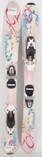 K2 Luv Bug Kids Skis with Bindings - 100 cm Used