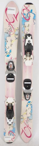 K2 Luv Bug Kids Skis with Bindings - 100 cm Used
