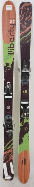 Liberty Variant 87 Adult Demo Skis with Bindings - 172 cm Used