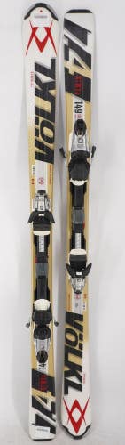 Volkl RTM 7.4 Adult Skis with Bindings - 149 cm Used
