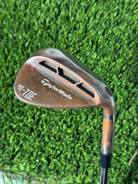 Right Handed TaylorMade HI-TOE RAW Big Foot Wedge Lob LW 58° Steel Stiff 35.5in