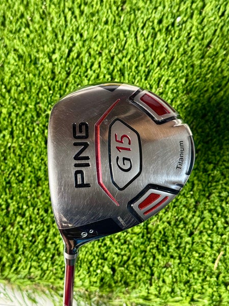 Left Handed Ping G15 Driver 9* Stiff Flex TFC 149 Graphite Shaft 45.5”