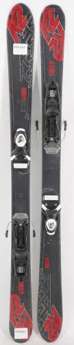 K2 Indy Adult Skis with Bindings - 124 cm Used