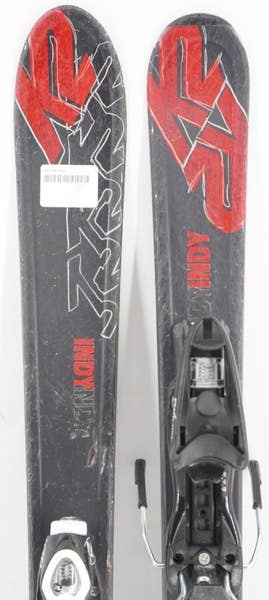 K2 Indy Adult Skis with Bindings - 124 cm Used | SidelineSwap