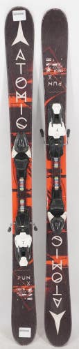 Atomic Punx Twin Tip Junior Skis with Bindings - 140 cm Used
